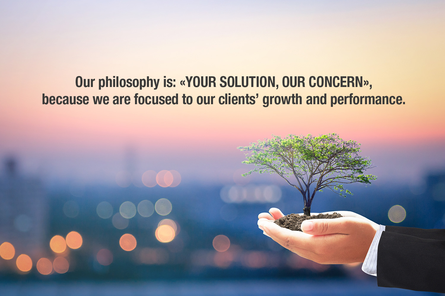 Our philosophy Alliances-Global Solutions Sa